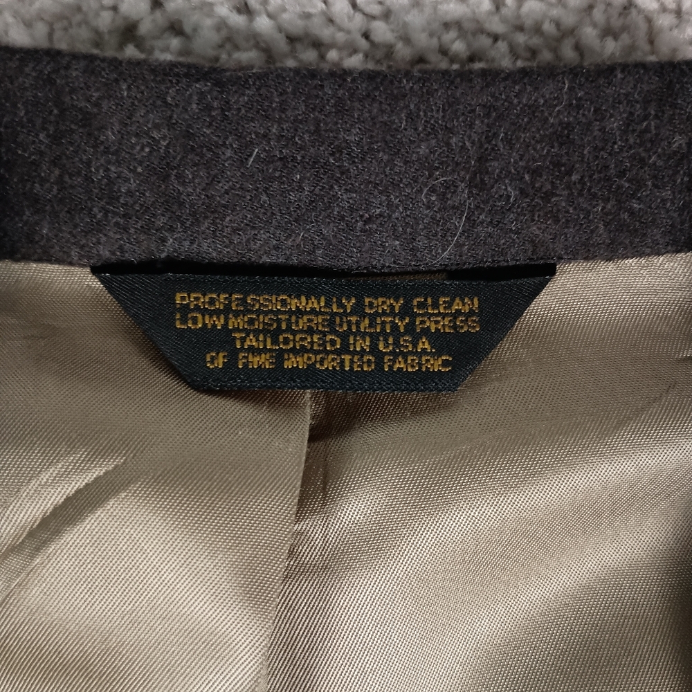 Vintage 1980s Nino Cerruti Wool 44R Mens Blazer - Picture 7 of 15